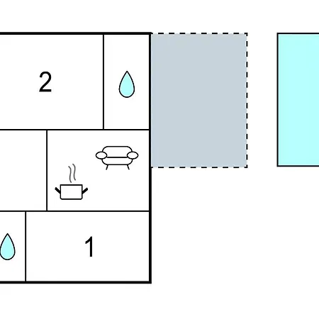 2 Bedroom Lovely In Apartment *